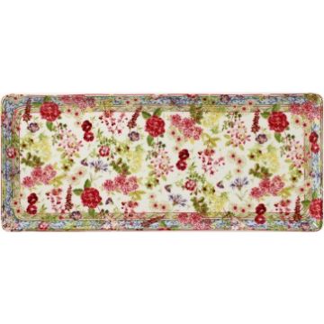 Gien Millefleurs Cakeschaal Langwerpig 36 x 15.5 cm