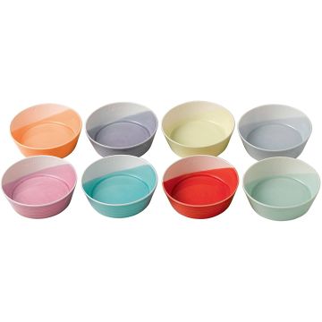 Royal Doulton 1815 Brights Tapasschaaltjes rond 12 cm - Set van 8