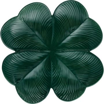 Gien Jour de Chance Schaal Klaverblad - Groen