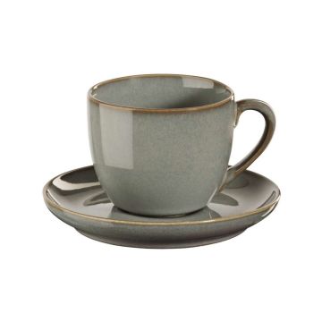 ASA Selection Saisons Espressokop 0.09 ltr en schotel  Eucalyptus