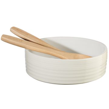 ASA Selection re:glaze Saladeschaal 25cm - Sparkling White