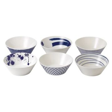 Royal Doulton Pacific Noodle Bowl 21 cm - Set van 6