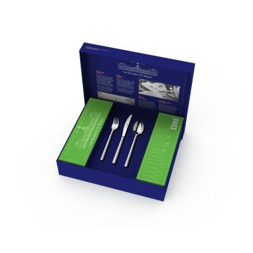 Van Kempen en Begeer Bries 3-delig Dessertcouvert 