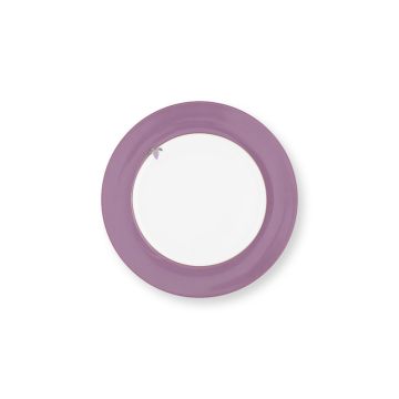 Pip Studio Lily & Lotus Ontbijtbord 23 cm Uni Lilac