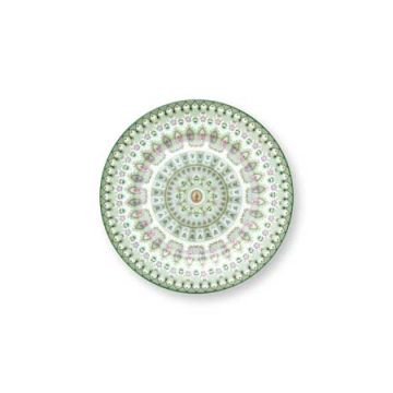 Pip Studio Lily & Lotus Moon Delight Gebaksbord 17 cm Light Green 