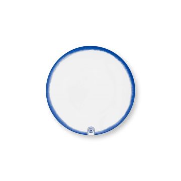 Pip Studio Pip & The Blue Bird Ontbijtbord 23 cm - Tie-Dye wit 