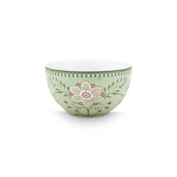 Pip Studio Lily & Lotus Bowl 18 cm Light Green