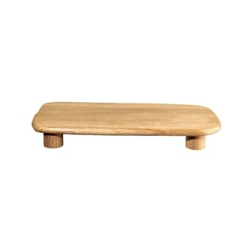 ASA Selection Wood Oak Borrelplank op voet 32x15,5 cm