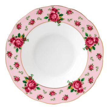 Royal Albert New Country Roses Pink Vintage Diep Bord 24cm