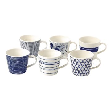 Royal Doulton Pacific Beker 450 ml - Set van 6