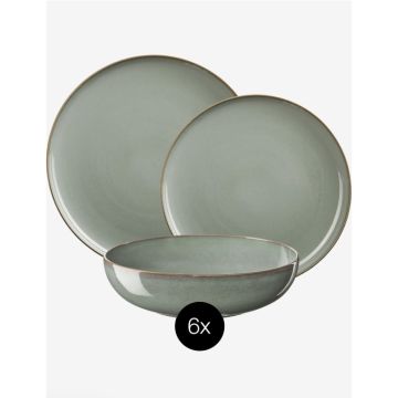 ASA Selection Saisons Eucalyptus 18-delige serviesset, 6 personen