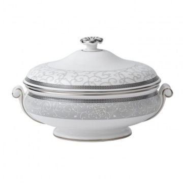 Wedgwood Celestial Platinum Dekschaal 20 cm