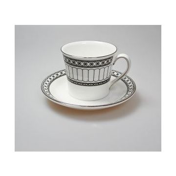 Wedgwood Contrasts Espressokop 0.08 ltr en schotel streep -60%