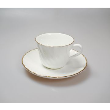 Wedgwood Gold Chelsea Espressokop 0.10 ltr en schotel
