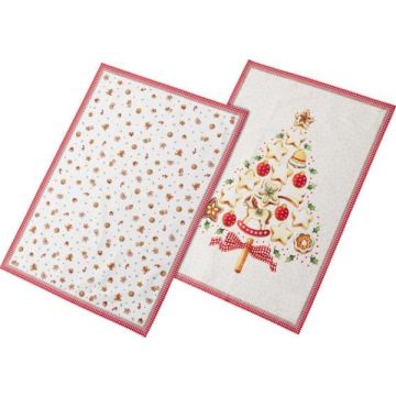 Villeroy & Boch Winter Bakery Delight keukendoek  2 stuks