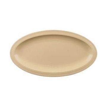Wedgwood Jasper Conran Casual Serveerschaal ovaal 37 cm Biscuit