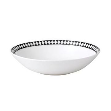 Wedgwood Jasper Conran Mosaic Black Coupe Soup 23 cm