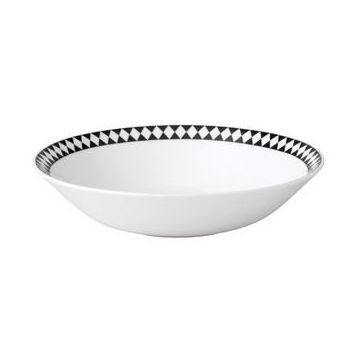 Wedgwood Jasper Conran Mosaic Black Dessertschaaltje 20 cm