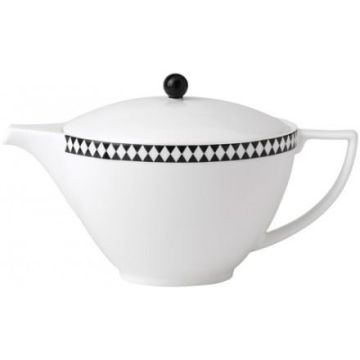 Wedgwood Jasper Conran Mosaic Black Theepot 1.2 ltr