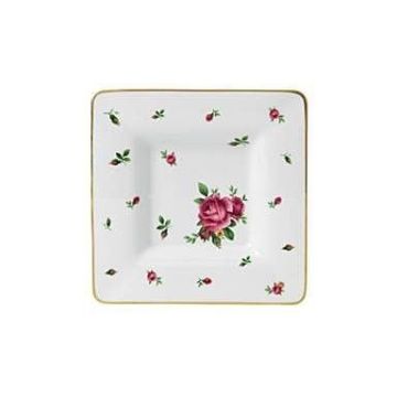 Royal Albert New Country Roses White Vintage Vierkant schaaltje