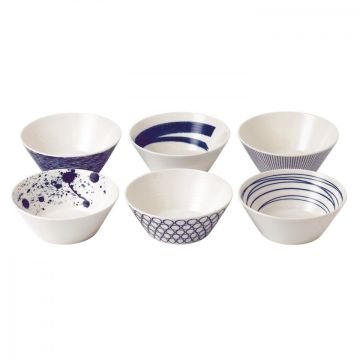 Royal Doulton Pacific Papschaaltjes 16 cm - Set van 6