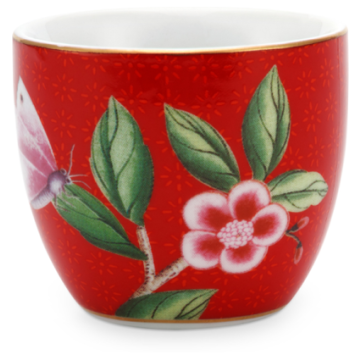 Pip Studio Blushing Birds Eierdop - rood