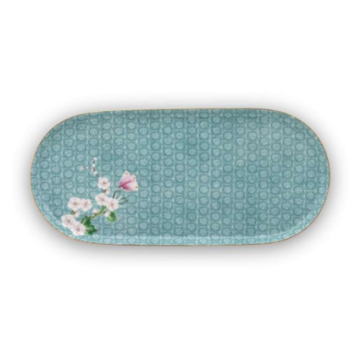 Pip Studio Blushing Birds Roomstelblaadje Kamini - blauw