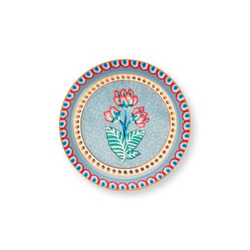 Pip Studio Flower Festival Theetip 9 cm Light Blue