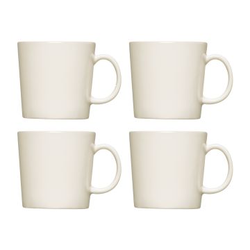 Iittala Teema Mok 300 ml - Wit - Set van 4