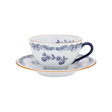 Rörstrand Ostindia Theekop (270 ml) en schotel