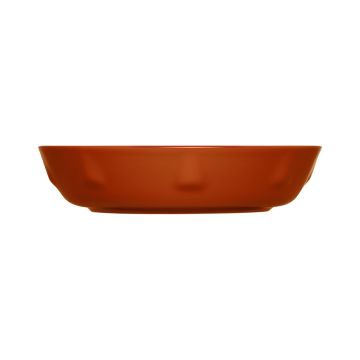 Iittala Solare Diep Bord Terracotta 22 cm