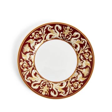 Wedgwood Renaissance Red Ontbijtbord 23 cm Florentine Accent