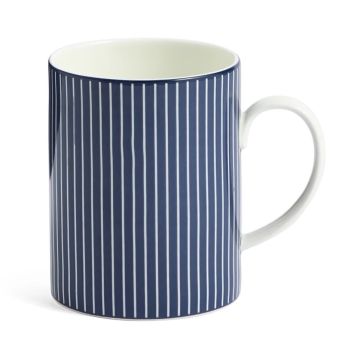 Wedgwood Gio Pinstripe Beker Blue 350 ml 