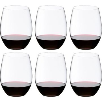 Riedel O Tumbler Cabernet/Merlot wijnglas - set van 6
