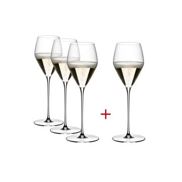 Riedel Veloce Champagneglas - set van 4