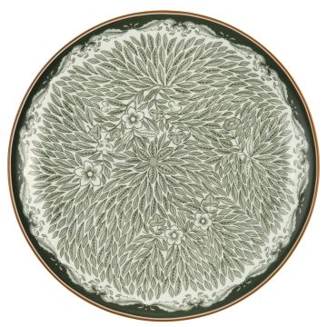 Rörstrand Ostindia Floris Ontbijtbord 20 cm  - Groen