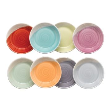Royal Doulton 1815 Brights Dipschaaltje 9 cm - Set van 8