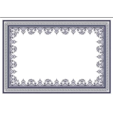 Gien Les Dépareillées Bleu Tafelkleed 170x250 cm