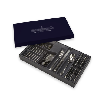 Van Kempen & Begeer Puntfilet 24-delig Bestekset 6-persoons ( holheft )