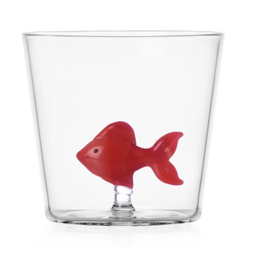 Ichendorf Milano Animal Farm Waterglas Red Fish 350 ml