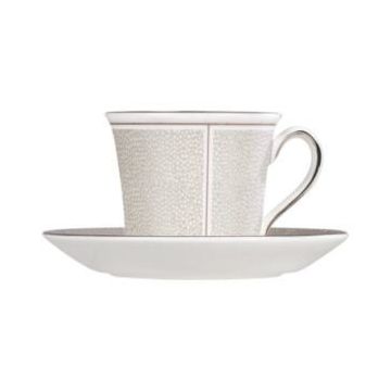Wedgwood Shagreen Jade Koffiekop en schotel