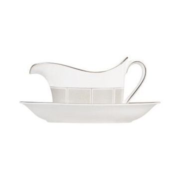 Wedgwood Shagreen Jade Sauskom en schotel