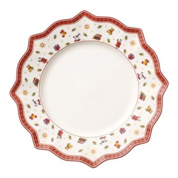 Villeroy & Boch Christmas Toy's Delight Dinerbord 29 cm wit