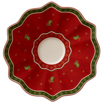 Villeroy & Boch Christmas Toy's Delight Koffieschotel 17 cm, rood