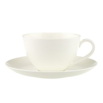 Villeroy & Boch Anmut Cappuccinokop 0.40 ltr en schotel