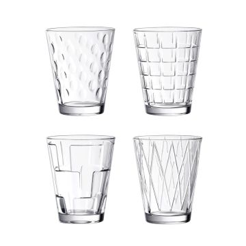 Villeroy & Boch Dressed Up Waterglas Helder 200 ml - Set van 4