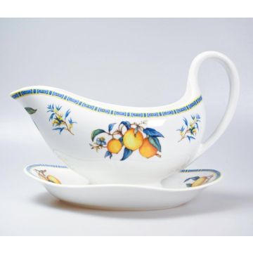 Wedgwood Citrons Sauskom en schotel