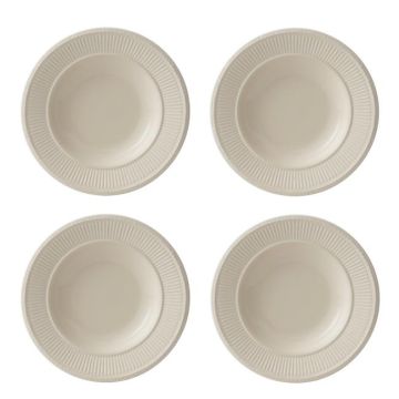 Wedgwood Edme Diep bord 23 cm - set van 4