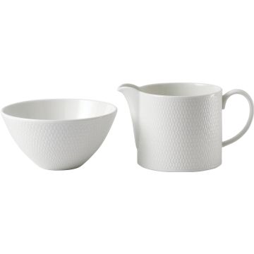 Wedgwood Gio Melk- en suikerset