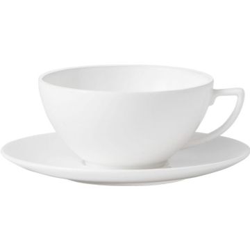 Wedgwood Jasper Conran White Theekop 0.23 ltr en schotel